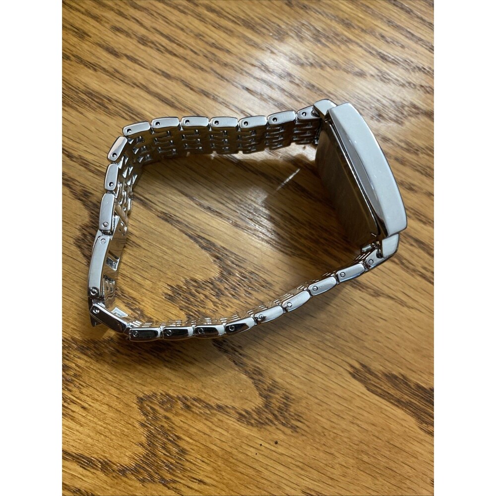 FMD Silver Square Watch Metal Band - Picture 8 of 14
